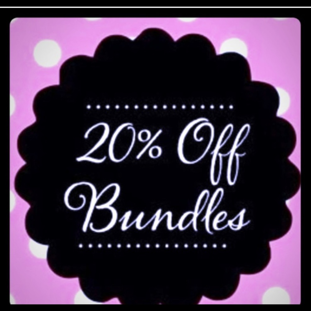 Bundles 20% off